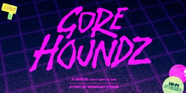 X-Rental by Wingsart Studio — Display Font — thumbnail 5