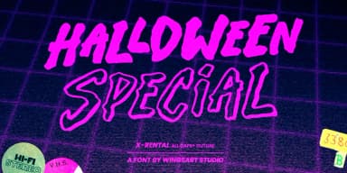 X-Rental by Wingsart Studio — Display Font — thumbnail 6