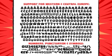 You Blockhead by Comicraft — Decorative Font — thumbnail 7