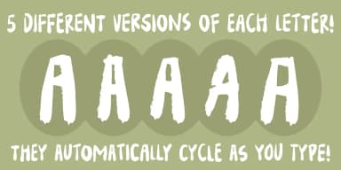 Your Flames by Bogstav — Display Font — thumbnail 2