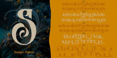 Zaphyre by TypeClassHeroes — Blackletter Font — thumbnail 8