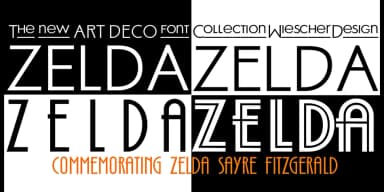 Zelda by Wiescher-Design — Decorative Font — thumbnail 1