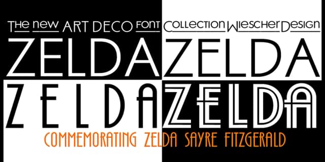 Zelda by Wiescher-Design — Decorative Font