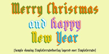 Zimple by Ingrimayne Type — Blackletter Font — thumbnail 5