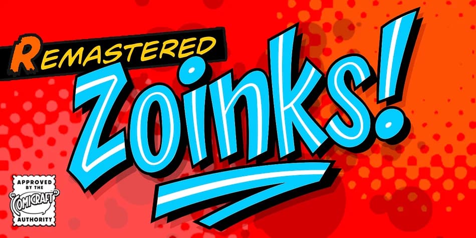 Zoinks by Comicraft — Decorative Font