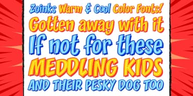 Zoinks by Comicraft — Decorative Font — thumbnail 2