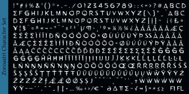 Zoroastri by Stiggy & Sands — Display Font — thumbnail 9