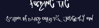 Fucking Tag by free brushes — Script Handwritten Font — thumbnail 2