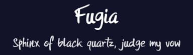Fugia by Kurnia Setyadi — Script Handwritten Font — thumbnail 2