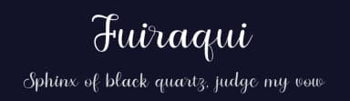 Fuiraqui by Brithos Type — Script Handwritten Font — thumbnail 2