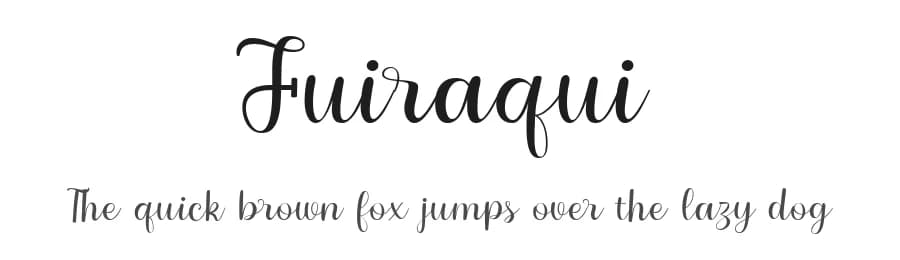 Fuiraqui by Brithos Type — Script Handwritten Font