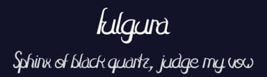 Fulgura by Albertako — Script Handwritten Font — thumbnail 2