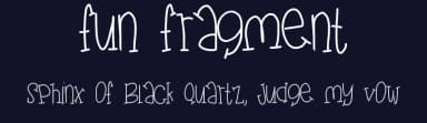 fun fragment by Geronimo Font Studios — Script Handwritten Font — thumbnail 2