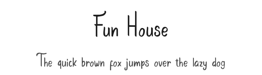 Fun House by Tigadestd — Script Handwritten Font