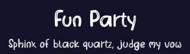 Fun Party by Booga Letter — Script Handwritten Font — thumbnail 2