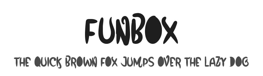 Funbox by Md Shohail Bhuian — Script Handwritten Font