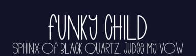 Funky Child by Andang Prasetyo — Script Handwritten Font — thumbnail 2
