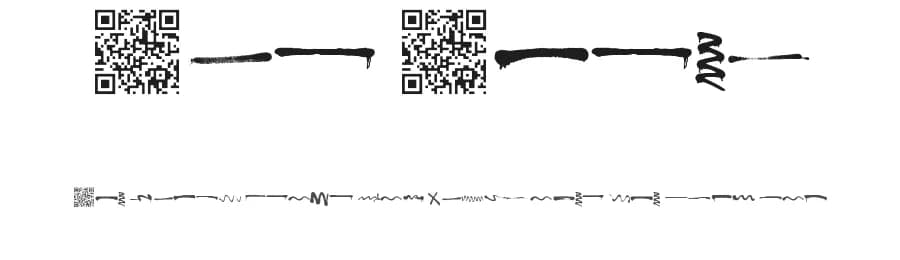 Fun Lines by Xerographer Fonts — Dingbats Font