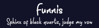 Funnis by 7NTypes — Script Handwritten Font — thumbnail 2