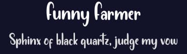 Funny Farmer by Bearytype — Script Handwritten Font — thumbnail 2