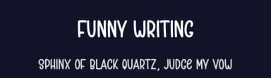 Funny Writing by Scratchones — Script Handwritten Font — thumbnail 2