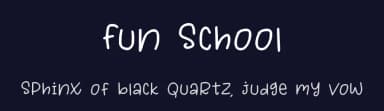 Fun School by Pustudio — Script Handwritten Font — thumbnail 2