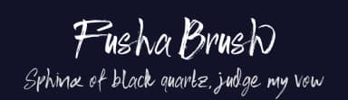 Fusha Brush by Mabhal Studio — Script Handwritten Font — thumbnail 2