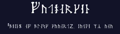Futharken by Morten Bek — Dingbats Font — thumbnail 2