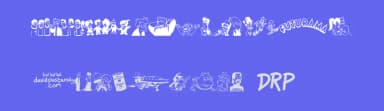 Futurama All Hail The Hypnotoad by xstreamed.tv — Dingbats Font — thumbnail 3