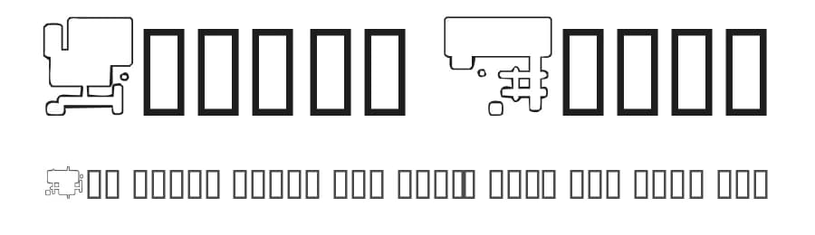 Future Boxes by Spork Thug Typography — Dingbats Font