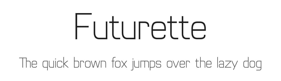 Futurette by Jvne77 Studio — Sans Serif Font