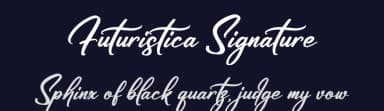 Futuristica Signature by Perspectype Studio - Letterena.com — Script Handwritten Font — thumbnail 2