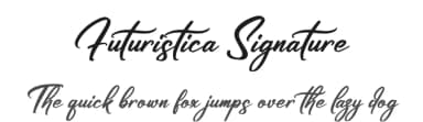 Futuristica Signature by Perspectype Studio - Letterena.com — Script Handwritten Font — thumbnail 1