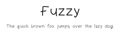 Fuzzy by Geronimo Font Studios — Script Handwritten Font — thumbnail 1