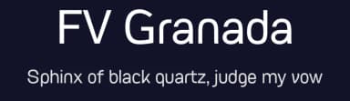 FV Granada by Studio Floris Voorveld — Sans Serif Font — thumbnail 2
