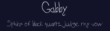 Gabby by Bellafonts — Script Handwritten Font — thumbnail 2