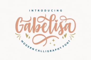 Gabelisa Font by Keithzo (7NTypes) — Script Handwritten Font — thumbnail 1