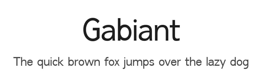 Gabiant by UI Creative — Sans Serif Font
