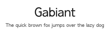 Gabiant by UI Creative — Sans Serif Font — thumbnail 1