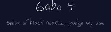 Gabo 4 by Gabriel De Ioannes Becker — Script Handwritten Font — thumbnail 2