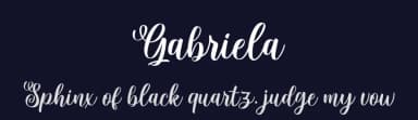 Gabriela by Madatype Studio — Script Handwritten Font — thumbnail 2