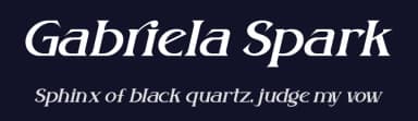 Gabriela Spark by Storytype Studio — Serif Font — thumbnail 2