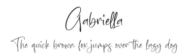 Gabriella by Letterena Studios — Script Handwritten Font — thumbnail 1