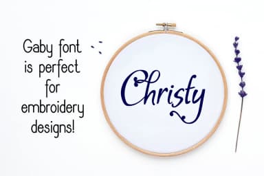 Gaby Font by Digital Typeface Studio — Script Handwritten Font — thumbnail 5