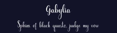 Gabylia by Star Studio — Script Handwritten Font — thumbnail 2