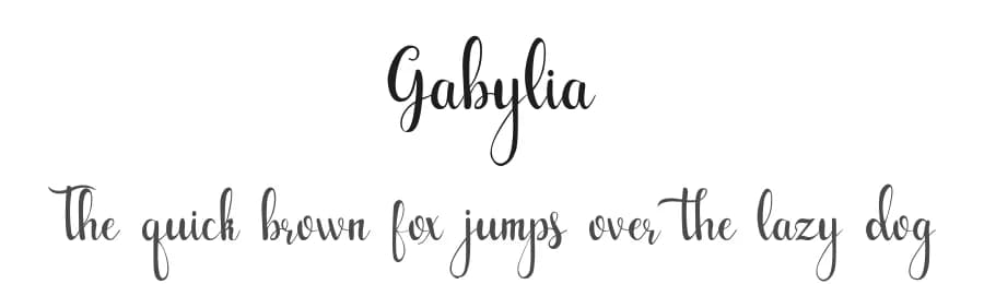 Gabylia by Star Studio — Script Handwritten Font