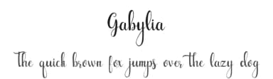 Gabylia by Star Studio — Script Handwritten Font — thumbnail 1