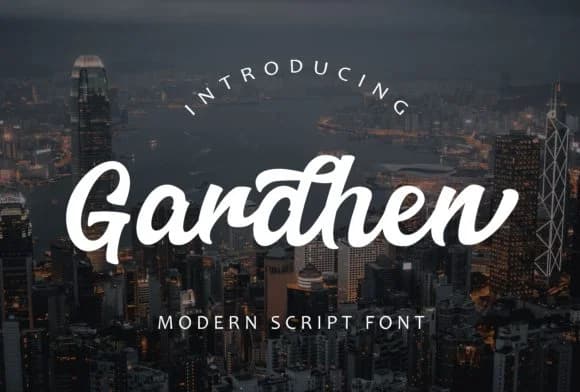 Gadhen Script Font by Authentic Studio — Script Handwritten Font