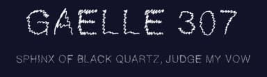 Gaelle 307 by Gaelleing — Script Handwritten Font — thumbnail 2