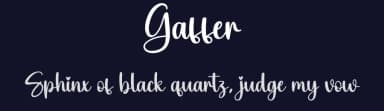 Gaffer by Scratchones — Script Handwritten Font — thumbnail 2